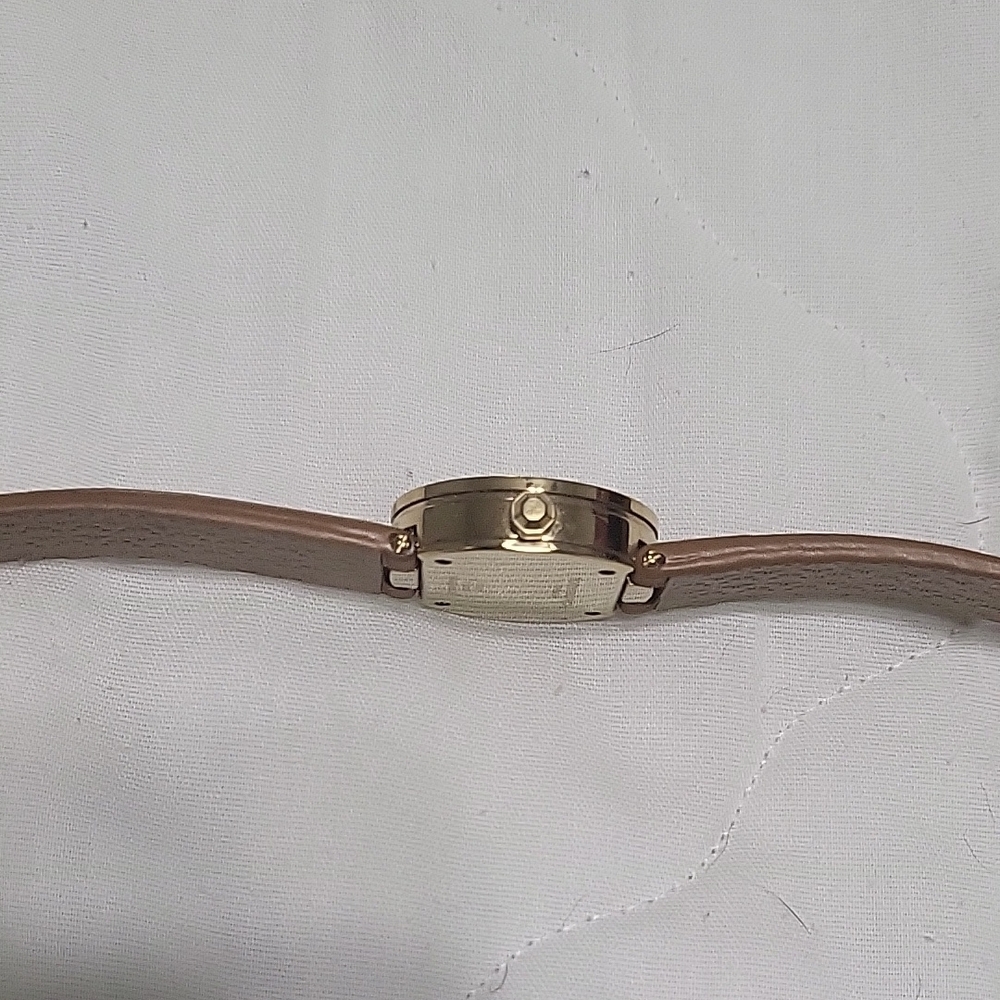 Tory Burch Gold and Tan Women's Watch - Picture 6 of 8